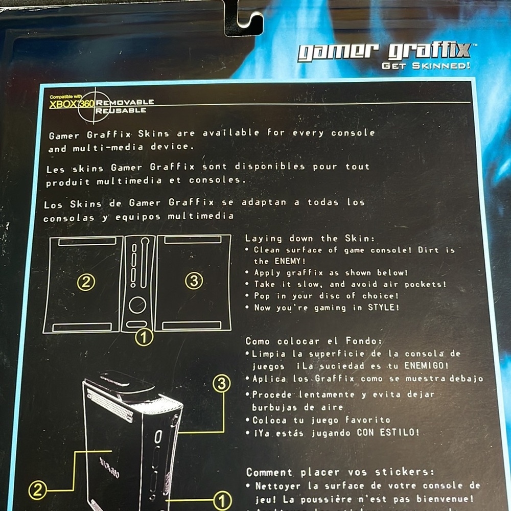 Xbox 360 Reusable Gamer Graffix Skin - Picture 6 of 10